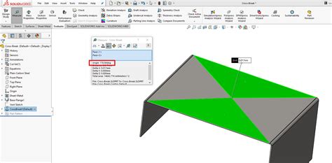 sheet metal cross break